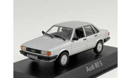 Audi 80S 1979 Silver арт.830052, масштабная модель, scale43