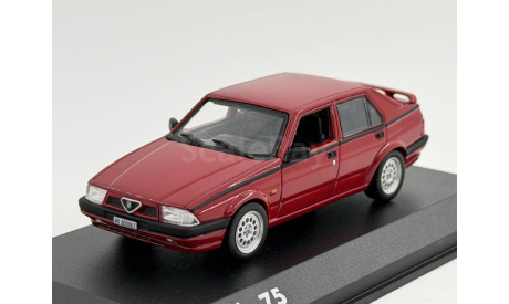 Alfa Romeo 75 red арт.790366, масштабная модель, scale43