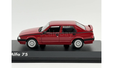 Alfa Romeo 75 red арт.790366, масштабная модель, scale43