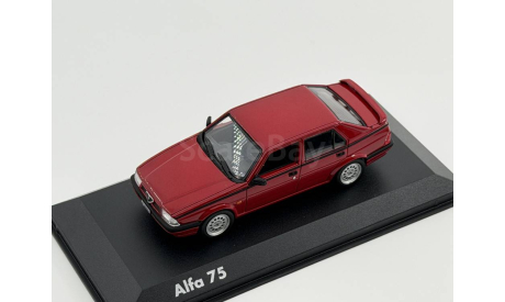 Alfa Romeo 75 red арт.790366, масштабная модель, scale43
