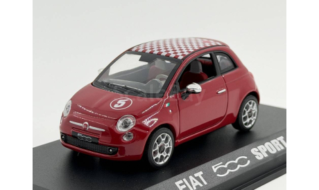 Fiat Nuova 500 sport арт.770028, масштабная модель, scale43