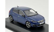 Peugeot 308 GT 2014 Magnetic Blue арт.473826, масштабная модель, scale43