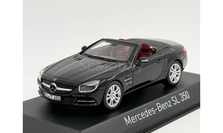 Mercedes-Benz SL 350 2012 Black арт.351351, масштабная модель, scale43