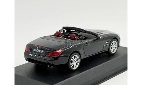 Mercedes-Benz SL 350 2012 Black арт.351351, масштабная модель, scale43