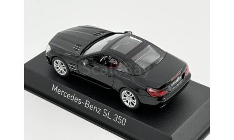 Mercedes-Benz SL 350 2012 Black арт.351351, масштабная модель, scale43