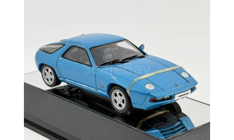 Porsche 928 blue арт.57811, масштабная модель, scale43