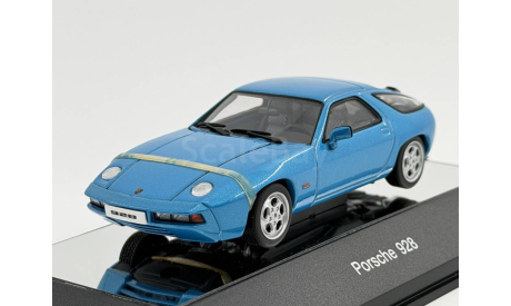 Porsche 928 blue арт.57811, масштабная модель, scale43