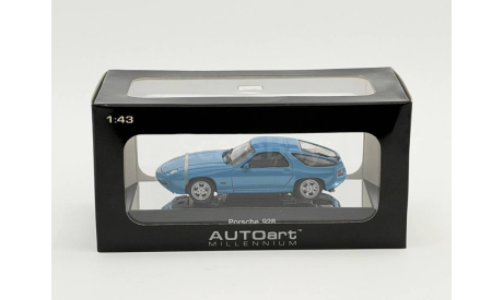 Porsche 928 blue арт.57811, масштабная модель, scale43
