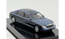 Maybach 62 LWB (Coted azur blue middle coted azue blue dark) арт.56162, масштабная модель, scale43