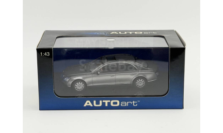 Maybach 57 SWB 2003 (Himalayas grey dark/himalayas grey bright) арт.56153, масштабная модель, scale43
