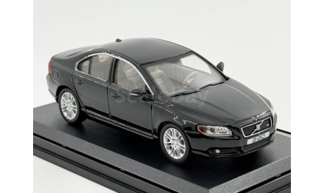 Volvo S80 black 2009 арт.ARM005, масштабная модель, scale43