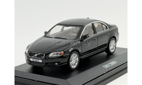 Volvo S80 black 2009 арт.ARM005, масштабная модель, scale43