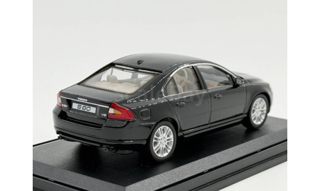 Volvo S80 black 2009 арт.ARM005, масштабная модель, scale43