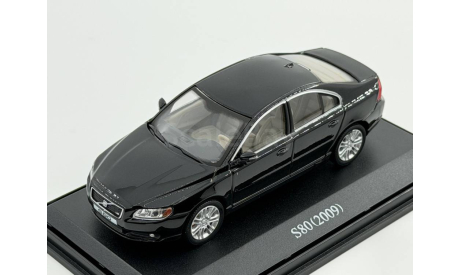 Volvo S80 black 2009 арт.ARM005, масштабная модель, scale43