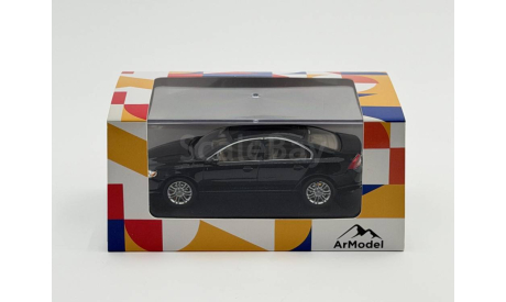 Volvo S80 black 2009 арт.ARM005, масштабная модель, scale43