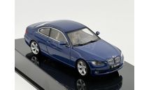 BMW 3 Series Coupe 2007 Montego Blue Metallic арт.55172, масштабная модель, scale43