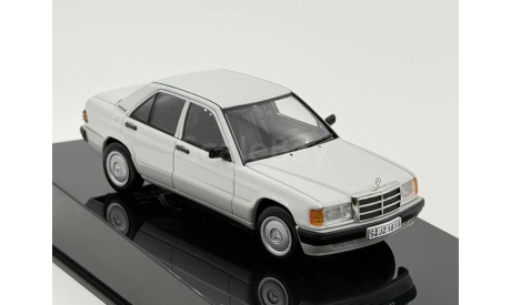 Mercedes-Benz 190E W201 2.0 White, масштабная модель, scale43
