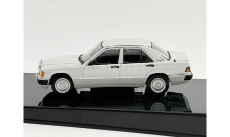 Mercedes-Benz 190E W201 2.0 White, масштабная модель, scale43