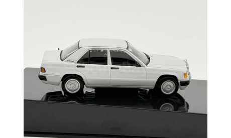 Mercedes-Benz 190E W201 2.0 White, масштабная модель, scale43
