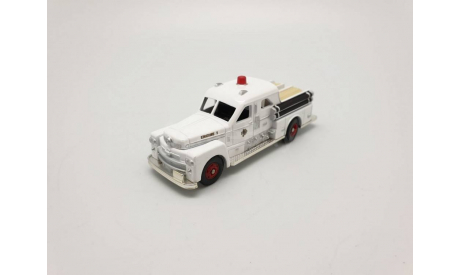 Seagrave 70TH Anniversary white. Corgi, масштабная модель, scale64