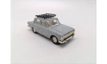 0109)Москвич-408 с багажником, масштабная модель, scale43