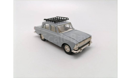 0109)Москвич-408 с багажником, масштабная модель, scale43