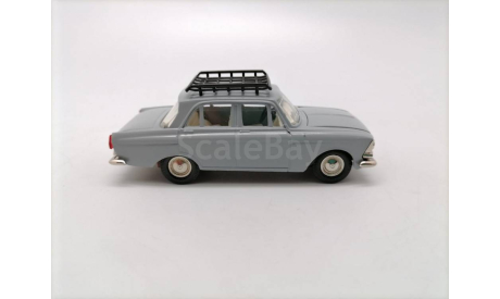 0109)Москвич-408 с багажником, масштабная модель, scale43