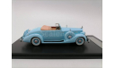 Packard Twelve 1407 Bohman & Schwartz Convertible Coupe 1936 Light Blue арт.GLM43107401 Лот № 00346, масштабная модель, scale43