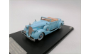 Packard Twelve 1407 Bohman & Schwartz Convertible Coupe 1936 Light Blue арт.GLM43107401 Лот № 00346, масштабная модель, scale43