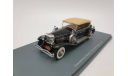 Duesenberg Model J Tourster Derham (1930), black арт.NEO045940 Лот №00540, масштабная модель, scale43