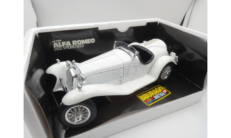 Аlfа Rоmео 2300 Sрidеr 1/18 Bburago, масштабная модель, Alfa Romeo, scale18