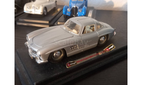 Mercedes Benz 300SL 1/24 Bburago, масштабная модель, scale24, Mercedes-Benz