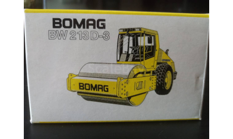 Bomag BW213-D3, масштабная модель трактора, scale50