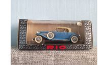 Duesenberg SJ Torpedo 1/43 Rio, масштабная модель, scale43