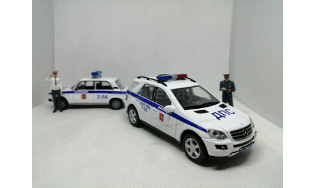 Mercedes-Benz ML500 «МИЛИЦИЯ» «ДПС», масштабная модель, Конверсии мастеров-одиночек, scale43