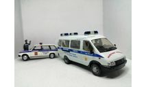 Горький - 3221 «Г@Зель» «Дежурная часть» Федеральная Служба Налоговой Полиции РФ, масштабная модель, ГАЗ, Агат/Моссар/Тантал, 1:43, 1/43