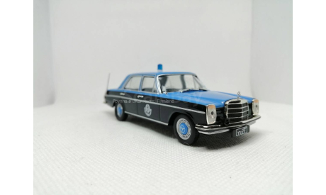 Mercedes-Benz W114 «Полиция Катара», масштабная модель, Полицейские машины мира, Deagostini, scale43