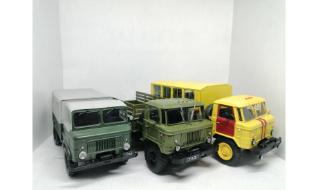 Горький 66-40 / GAZ-62 / GAZ-66, масштабная модель, DeAgostini, scale43, ГАЗ