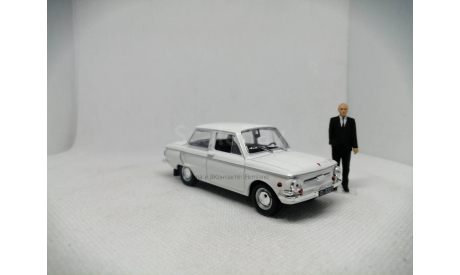 ЗАЗ-968А «Запорожец» с Фигуркой Владимира Путина, масштабная модель, DeAgostini, scale43