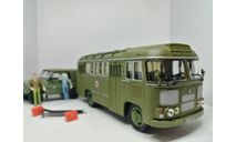 ПАЗ-672М  ’Санитарный’, масштабная модель, Советский Автобус, scale43