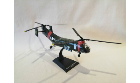 Вертолёт Piasecki H-21, масштабные модели авиации, DeAgostini, scale72