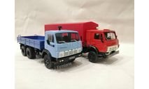 КамАЗ-5320 и КамАЗ-53212 бортовые грузовики, масштабная модель, DeAgostini, scale43