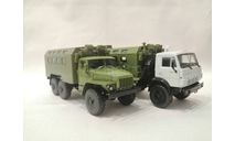 Урал «К-4320» и КамАЗ-4310 «К4320Д» Кунг, масштабная модель, MODIMIO, 1:43, 1/43