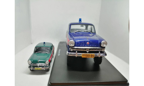Москвич-410 «Милиция» / «ГАИ» / «ОРУД» 1:24 и 1:43, масштабная модель, Конверсии мастеров-одиночек, scale24