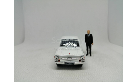ЗАЗ-968А «Запорожец» с Фигуркой Владимира Путина, масштабная модель, DeAgostini, scale43