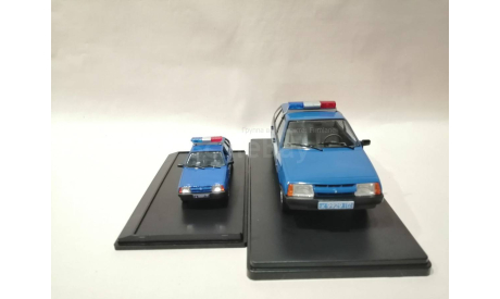 Ваз-2109 / LADA 21091 «Samara» милиция гаи 1:24 и 1:43, масштабная модель, Конверсии мастеров-одиночек, scale24