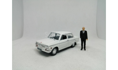 ЗАЗ-968А «Запорожец» с Фигуркой Владимира Путина, масштабная модель, DeAgostini, scale43