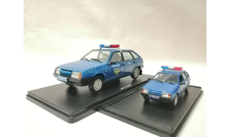 Ваз-2109 / LADA 21091 «Samara» милиция гаи 1:24 и 1:43, масштабная модель, Конверсии мастеров-одиночек, scale24