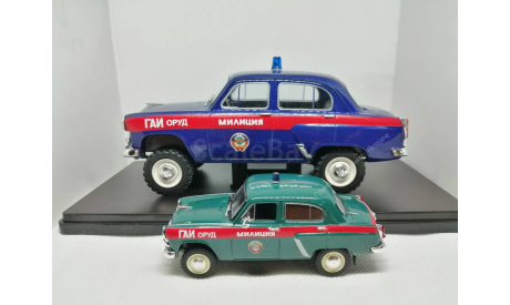 Москвич-410 «Милиция» / «ГАИ» / «ОРУД» 1:24 и 1:43, масштабная модель, Конверсии мастеров-одиночек, scale24