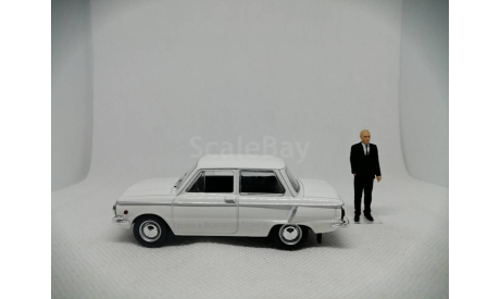 ЗАЗ-968А «Запорожец» с Фигуркой Владимира Путина, масштабная модель, DeAgostini, scale43